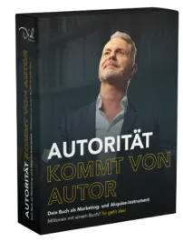 Mockup vom Onlinekurs Autorität kommt von Autor